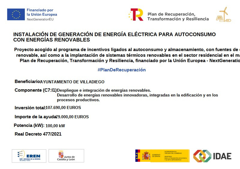 FINANCIACION EUROPEA PLACAS SOLARES PISCINAS