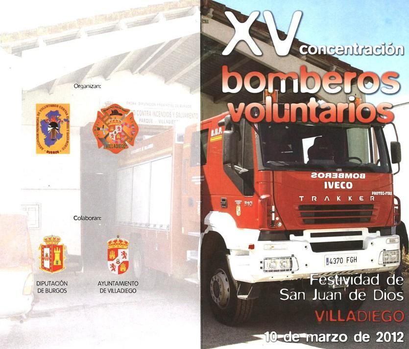 XV CONCENTRACION DE BOMBEROS VOLUNTARIOS DE BURGOS