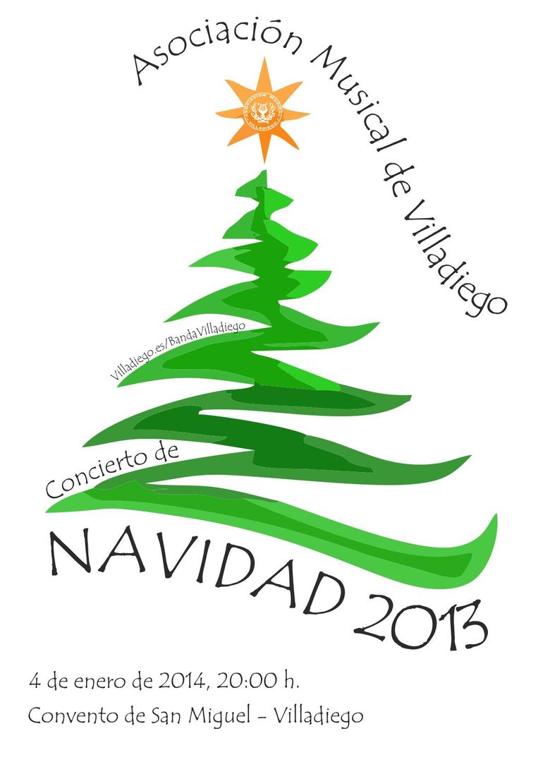CONCIERTO DE NAVIDAD 2013 - ASOCIACIÓN MUSICAL DE VILLADIEGO