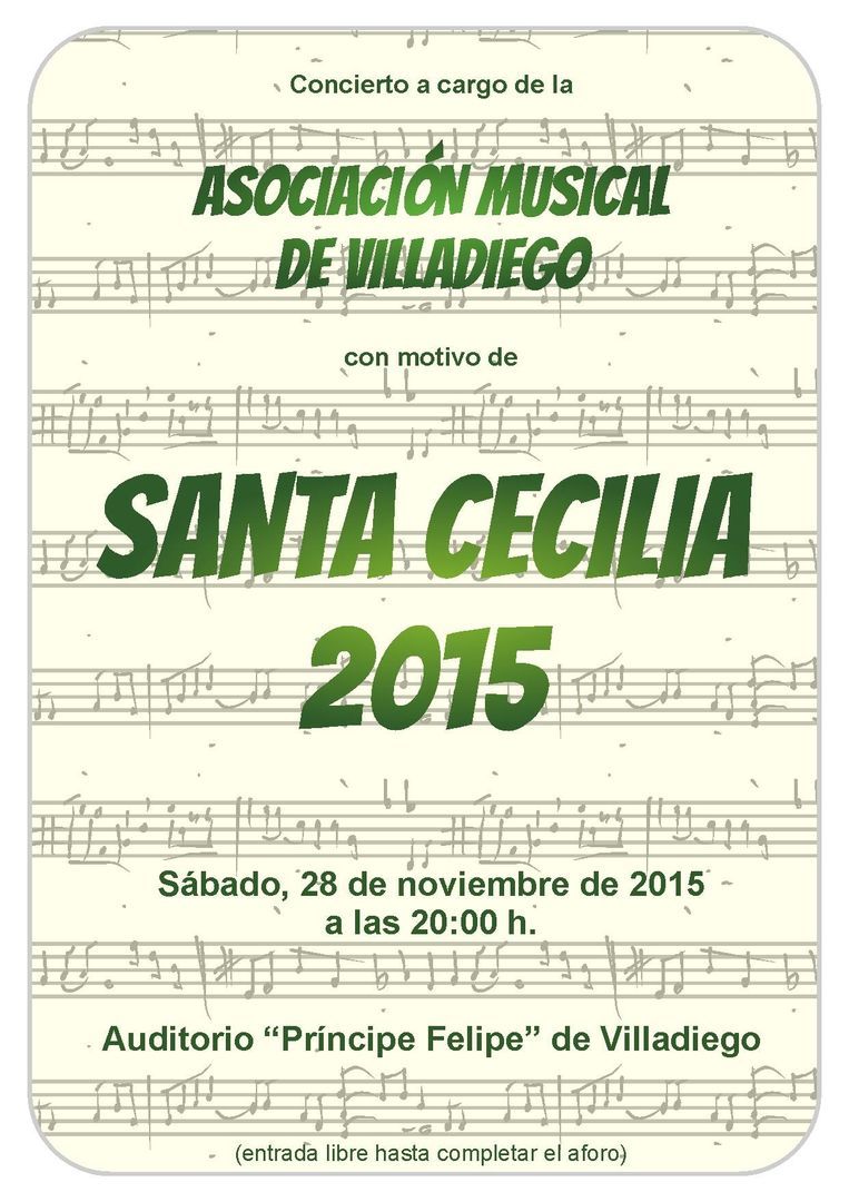 Concierto de Santa Cecilia 2015